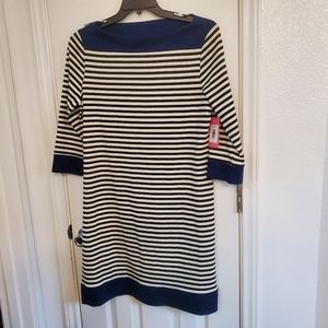 Isaac Mizrahi midi dress, thick material